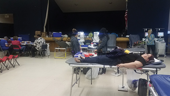 Blood drive every Monday at Simpson Center - Cover Image