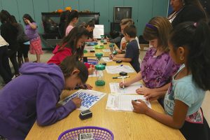 Ramona Elementary math  festival makes numbers  - Cover Image