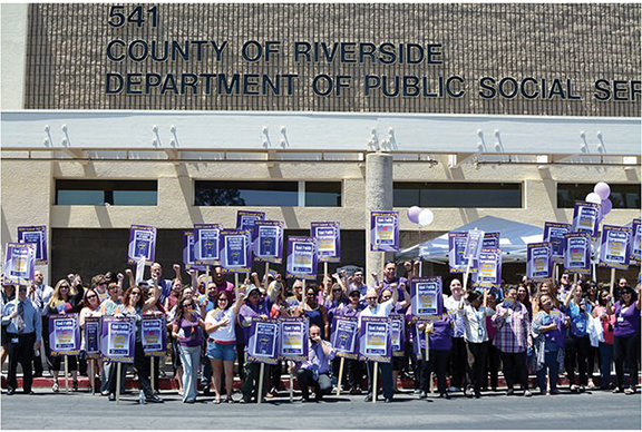 SEIU Local 721 makes their voice heardng - Cover Image