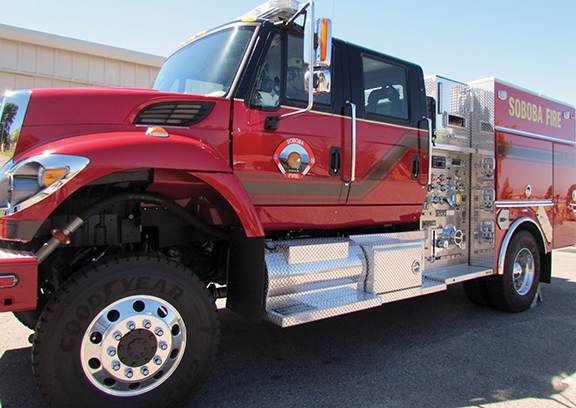 Brush engine added to Soboba Fire Department fl - Cover Image