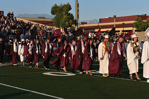 Mustangs win, place and show at graduation - Cover Image