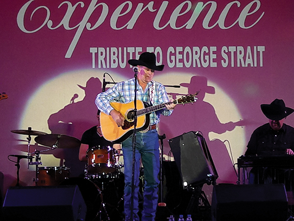 John Eric as George Strait thrills country western fans - Cover Image